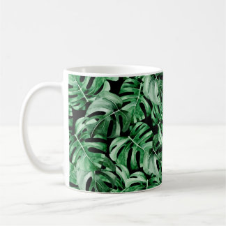 Mug Motif feuille Monstera
