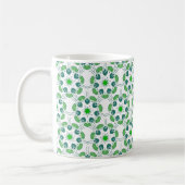 Mug Motif Feuille, Motif De Feuilles, Feuilles Verts (Gauche)