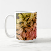 Mug Motif feuille noir et blanc (Gauche)