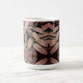 Mug Motif feuille noir et blanc (Centre)