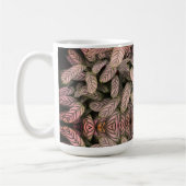 Mug Motif feuille noir et blanc (Gauche)