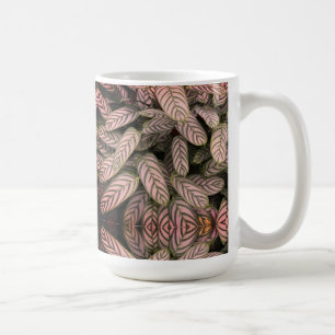 Mug Motif feuille noir et blanc