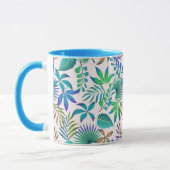 Mug Motif feuille tropical (Gauche)