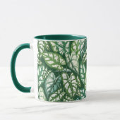 Mug Motif Feuille vert tropical (Gauche)