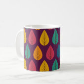Mug Motif Feuilles d'automne (Devant gauche)