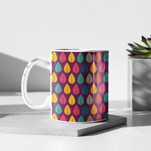 Mug Motif Feuilles d'automne