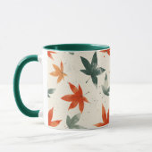 Mug Motif Feuilles d'automne (Gauche)