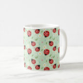 Mug Motif Fleur de coccinelle (Devant droit)