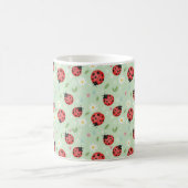 Mug Motif Fleur de coccinelle (Centre)
