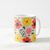 Mug Motif Fleur de Printemps (Devant droit)