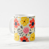 Mug Motif Fleur de Printemps (Devant gauche)