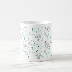 Mug motif fleur sauvage