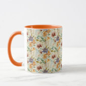 Mug Motif fleur sauvage d'automne (Gauche)