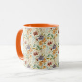 Mug Motif fleur sauvage d'automne (Devant gauche)