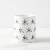 Mug Motif Fleur sauvage de printemps Trillium peint (Centre)
