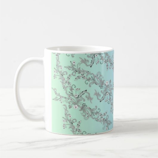 Mug Motif FLEURS (Gauche)