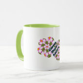 Mug Motif Fleurs Cosmos (Devant gauche)