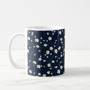 Mug Motif Fleurs Délicates
