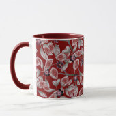 Mug Motif floral (Gauche)