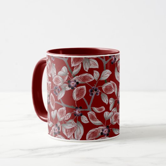 Mug Motif floral (Devant gauche)