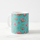 Mug Motif floral (Devant gauche)