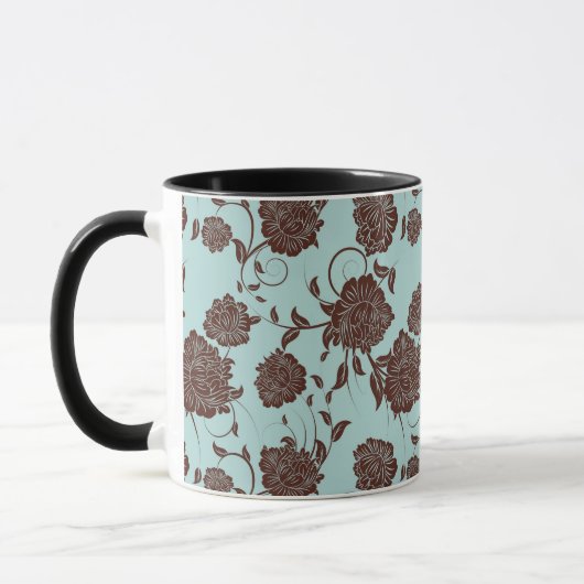 Mug Motif floral 13 (Gauche)