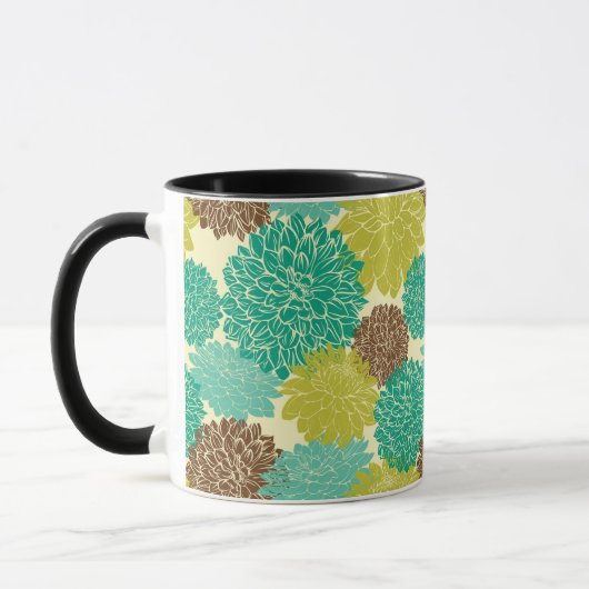 Mug Motif floral 2 (Gauche)