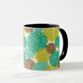 Mug Motif floral 2 (Devant droit)