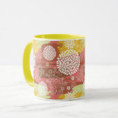 Mug Motif floral 2 (Devant gauche)