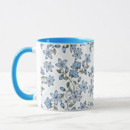 Mug Motif floral 2 2 (Gauche)
