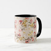 Mug Motif floral 3 d'élégance abstraite (Devant droit)