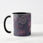 Mug Motif floral 4 2 (Gauche)