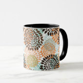 Mug Motif floral 7 (Devant droit)