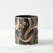 Mug motif floral Abstrait, pois, vignes (Centre)