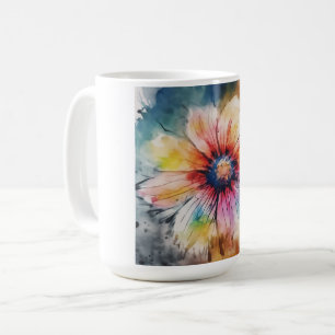 Mug Motif floral avec une touche de romance
