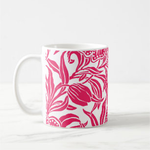 Mug Motif floral botanique vintage Art Nouveau