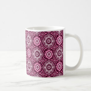 Mug Motif floral chic boho dynamique