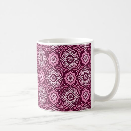 Mug Motif floral chic boho dynamique (Droite)