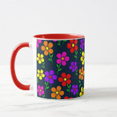 Mug Motif floral coloré (Gauche)