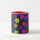 Mug Motif floral coloré (Centre)