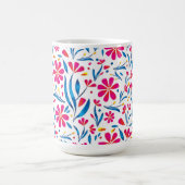 Mug Motif floral d'aquarelle (Centre)