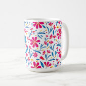 Mug Motif floral d'aquarelle (Devant droit)