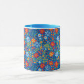 Mug Motif floral de broderie (Centre)