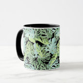 Mug Motif floral de jungle (Devant gauche)
