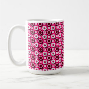 Mug Motif floral de lotus blanc rose décoration modern