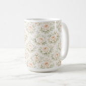 Mug Motif floral de mariage (Devant droit)