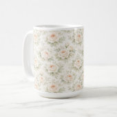 Mug Motif floral de mariage (Devant gauche)