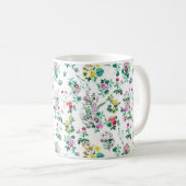 Mug Motif floral de ressort clair (Devant droit)