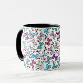 Mug Motif floral de Valentine (Devant gauche)