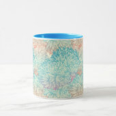 Mug Motif Floral Doodle Multicolor (Centre)